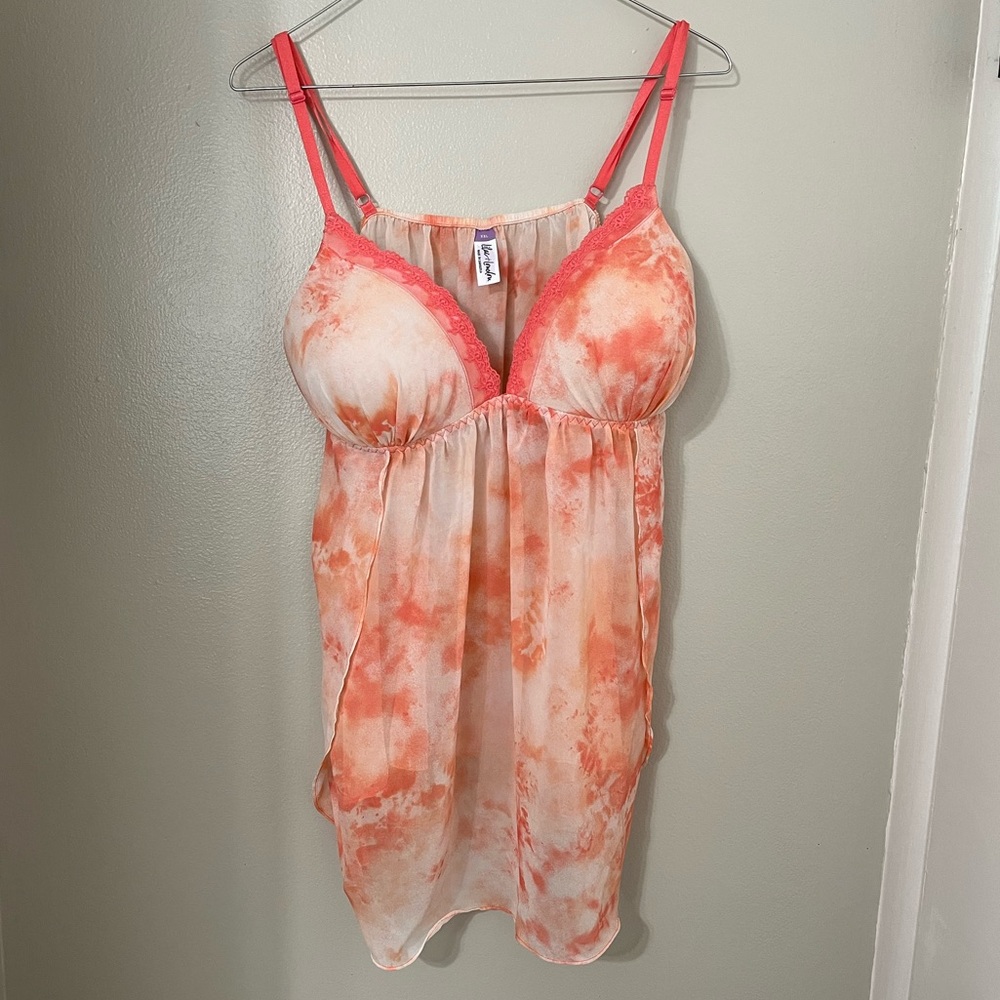 Lilac & London | 2-Piece Lingerie Set, Padded Babydoll Top and Matching Panties
